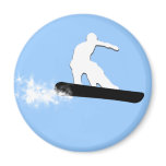 snowboard. simple. magnets