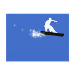snowboard. simple. postcards