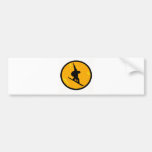 Snowboard sunny valley bumper sticker