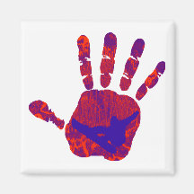 snowboard the grab refrigerator magnet