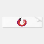 Snowboard the Loop Bumper Sticker