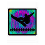 Snowboard The Zip Post Cards