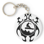 snowboard. tribal. keychains
