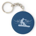 snowboard. tribal. keychains