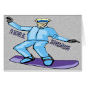 Snowboarder cards