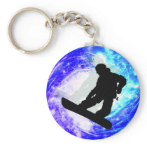 Snowboarder in Whiteout