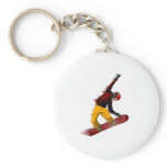 Snowboarder Key Chain