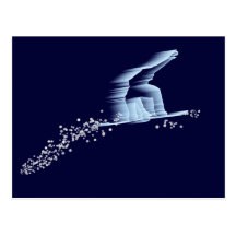 Snowboarder Postcard