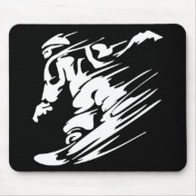 Snowboarding Extreme Sport Mouse Pad