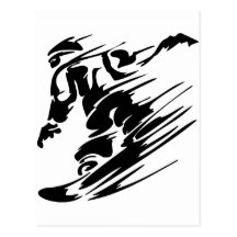 Snowboarding Extreme Sports Post Cards