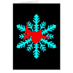 Snowboarding Greeting Card