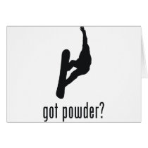 Snowboarding cards