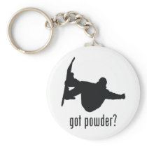Snowboarding keychains