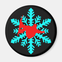Snowboarding Magnets