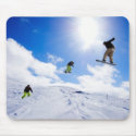 Snowboarding mousepads