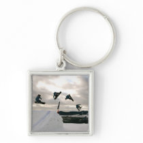 Snowboarding Tricks Keychain