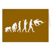 Snowboarding Winter Sport boarders gear Greeting Card