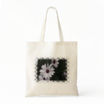 Snowdrift Aster Budget Tote Bags
