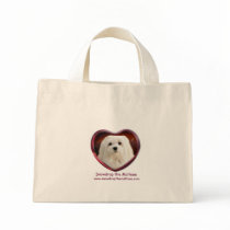 Snowdrop the Maltese Tote Bag