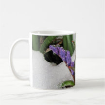 Snowed in Flowers ~ mug