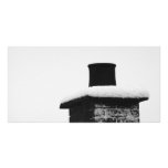 snowey chimney pot photo cards