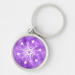 SNOWFLAKE 3 KEYCHAINS