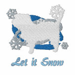 Snowflake Affenpinscher Embroidered Shirt (Hooded)