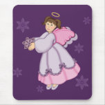 Snowflake Angel mousepads