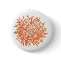 Snowflake B2 Pinback Buttons