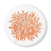 Snowflake B2 Magnet