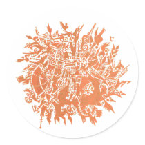 Snowflake B2 Sticker