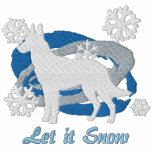 Snowflake Belgian Malinois Hoody