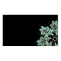 snowflake card business cards