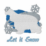 Snowflake Cocker Spaniel Embroidered Shirt