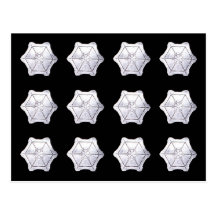 Snowflake Crystal Photos Post Cards