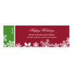 Snowflake Edge Holiday Gift Tag