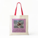 Snowflake Fae Canvas Bag