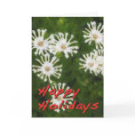 "Snowflake Flower" Holiday Card