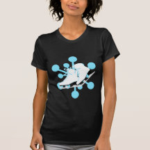 Snowflake Ice Skates Shirts