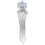 snowflake icicle photo sculptures