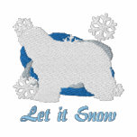 Snowflake Komondor Embroidered Shirt embroidered shirts