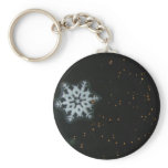 Snowflake & Lights keychain