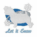 Snowflake Norwich Terrier Embroidered Shirt embroidered shirts