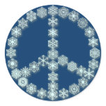 Snowflake Peace Symbol Tshirts, Hoodies, Gifts Stickers