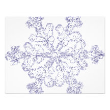 Snowflake Personalized Announcements