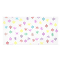 Snowflake Photo Greeting Card