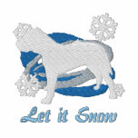 Snowflake Presa Canario Embroidered Shirt embroidered shirts