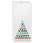SNOWFLAKE TREES rack cards