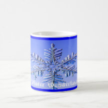 Snowflake, Winter Wonderland Mugs