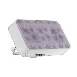 Snowflakes 1 - Purple Mp3 Speaker